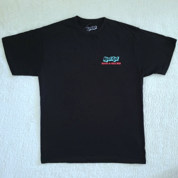 Mad😡 Engine Global🌎 LLC "Rock-A-Dile Red Kool-Aid" Graphic Tee👕 - NWT - Picture 8 of 12